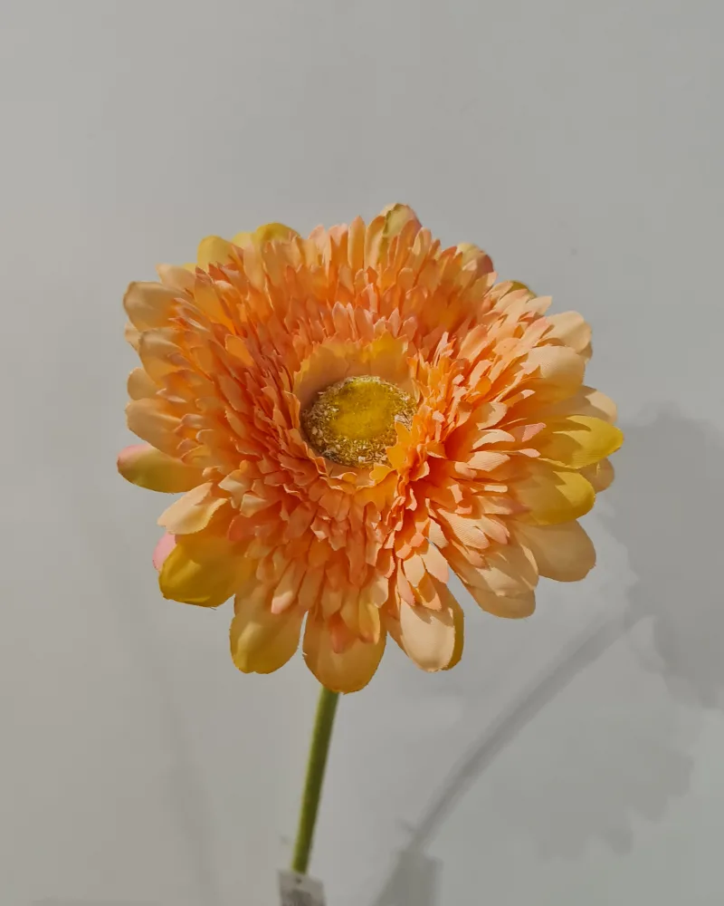 Artificial Flower Gerbera Orange #50571