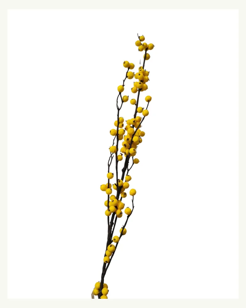 Artificial Ilex Yellow #50729
