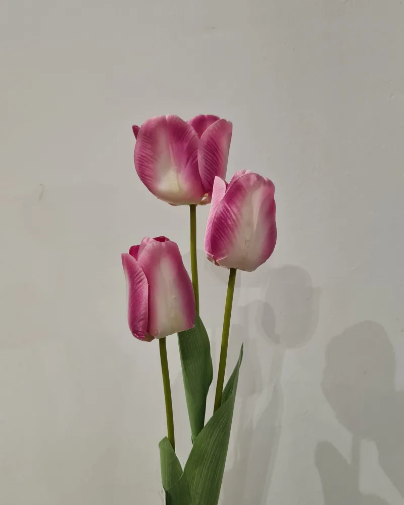 Artificial Flower Tulip Purple #50066