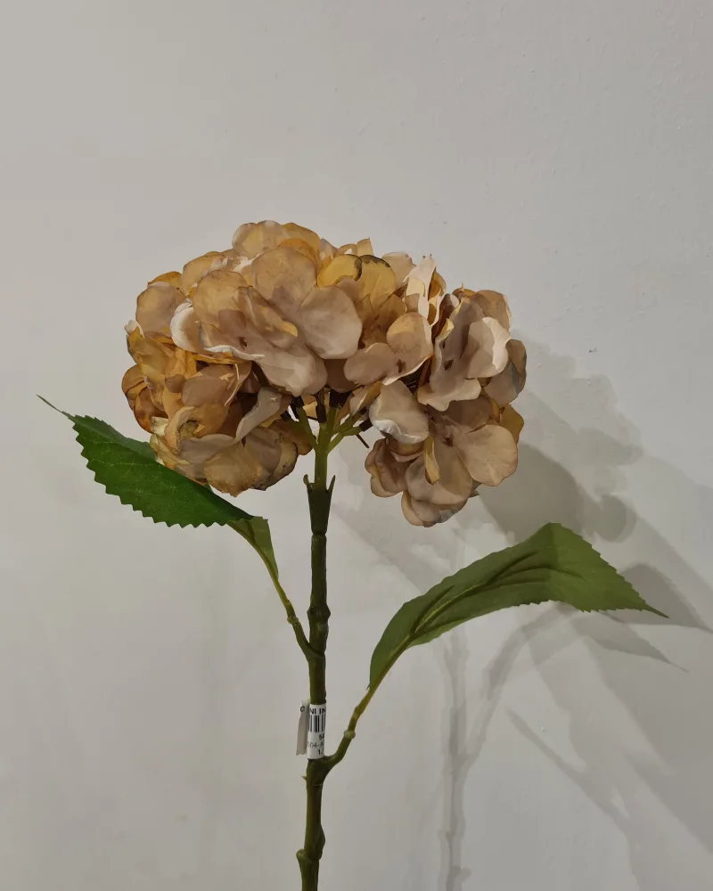 Artificial Flower Hydrangea Peach #50780